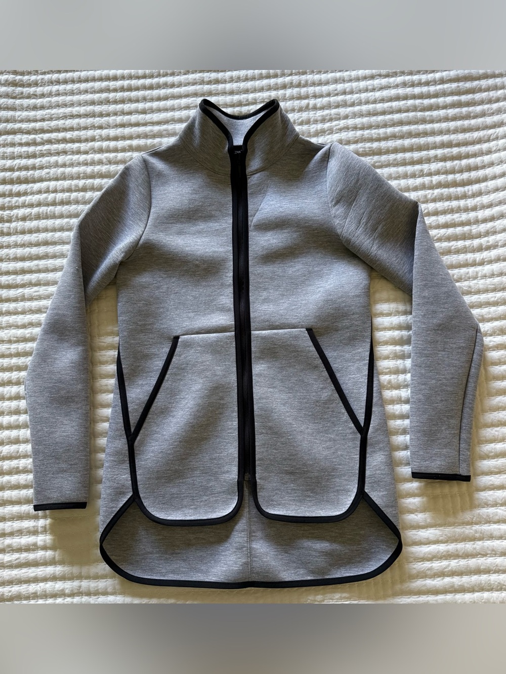 The North Face Neo Thermal Grey Jacket with Black Trim